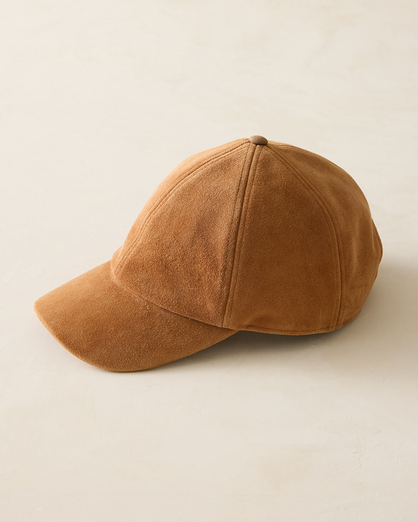 Suede Baseball Cap