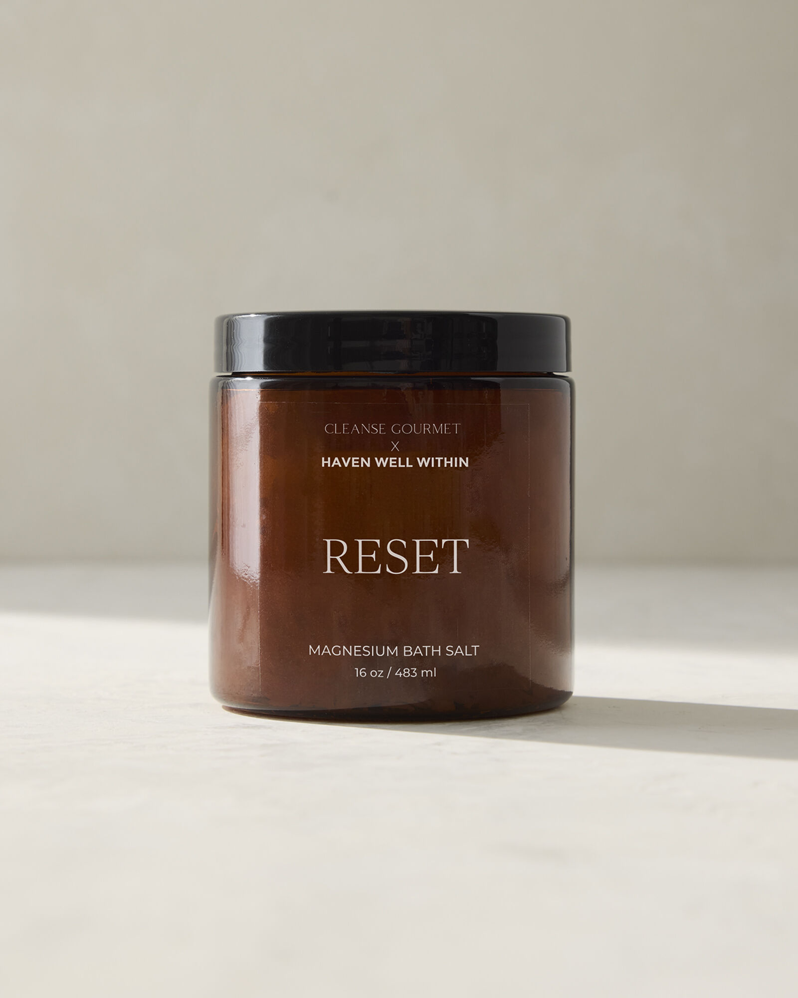 Cleanse Gourmet x Haven Well Within 'Reset' Magnesium Bath Salt