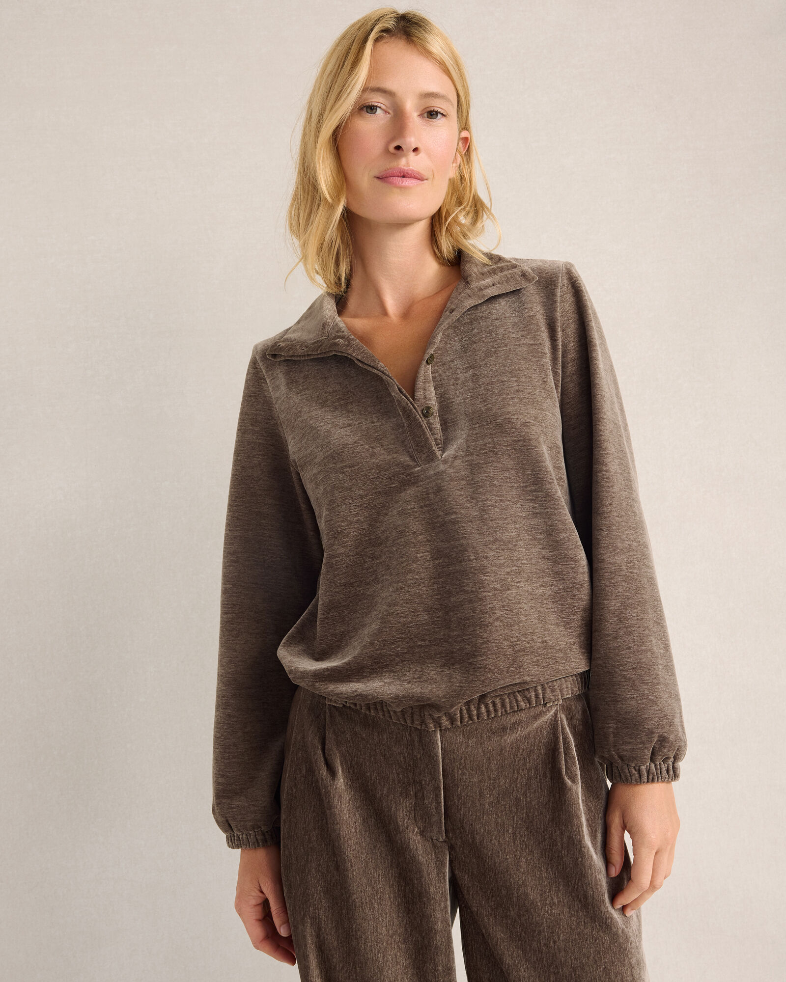 Fine Chenille Pullover