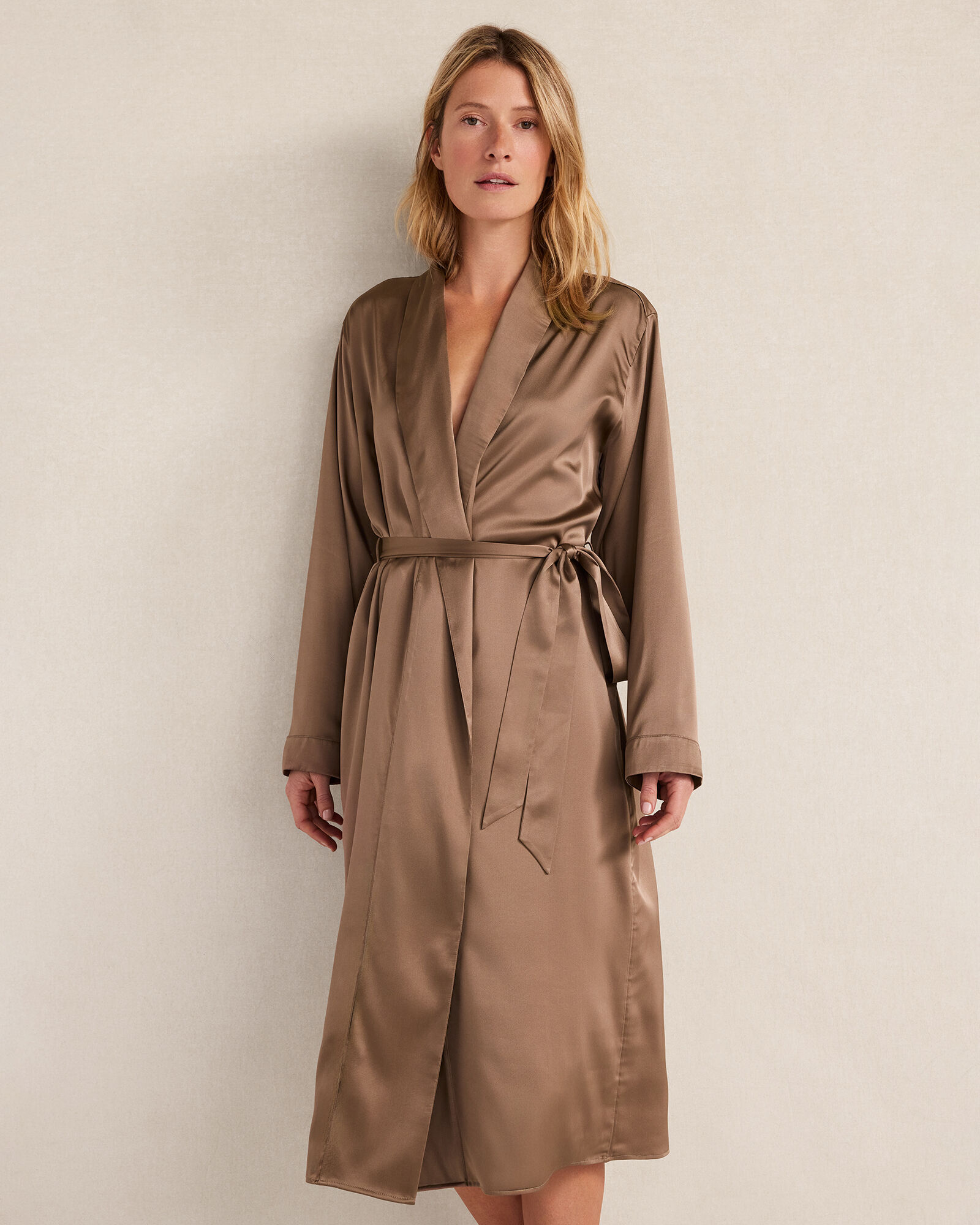 Washable Silk Robe