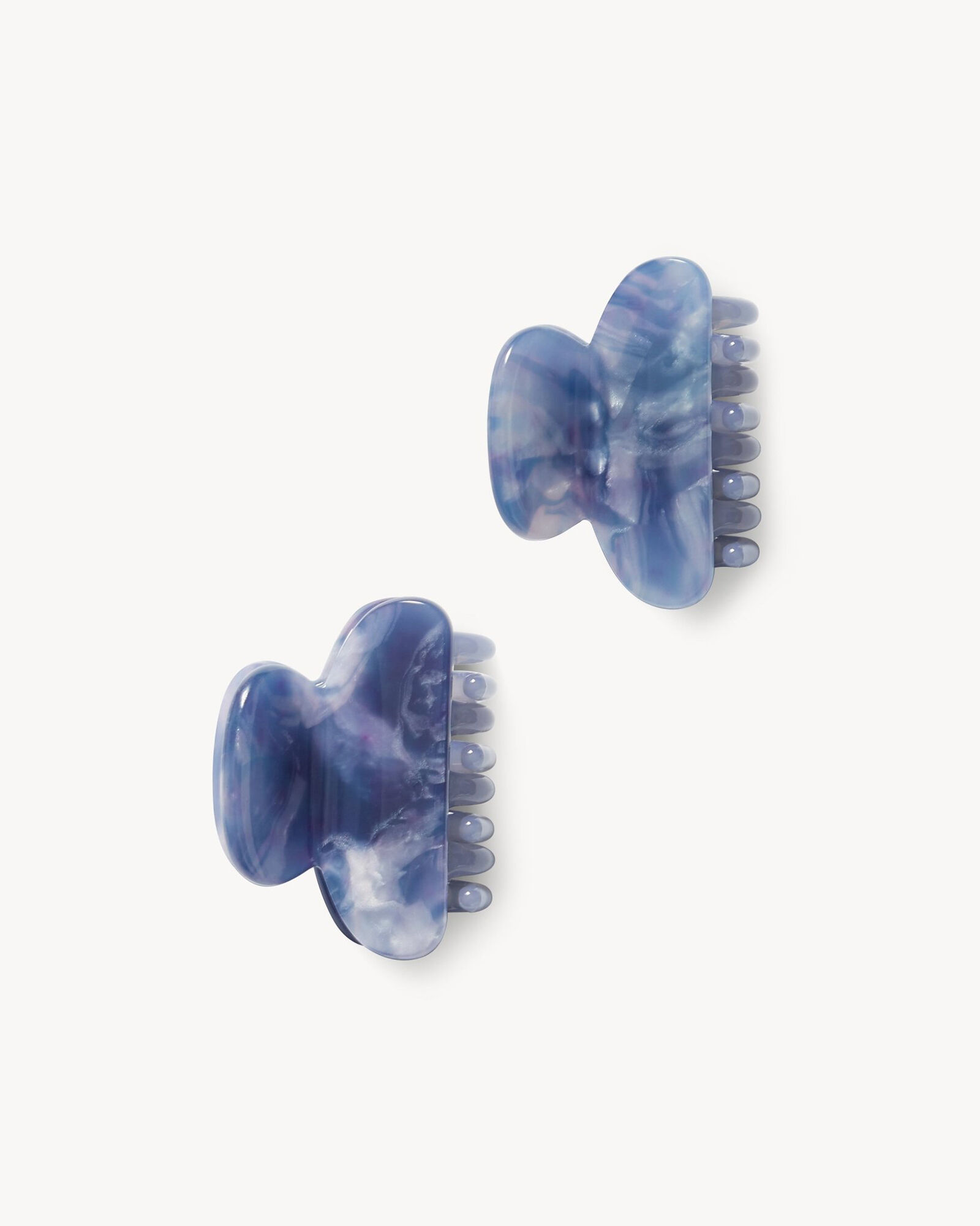 MACHETE 'Cosmic Blue' Twin Heirloom Claw Hair Clips