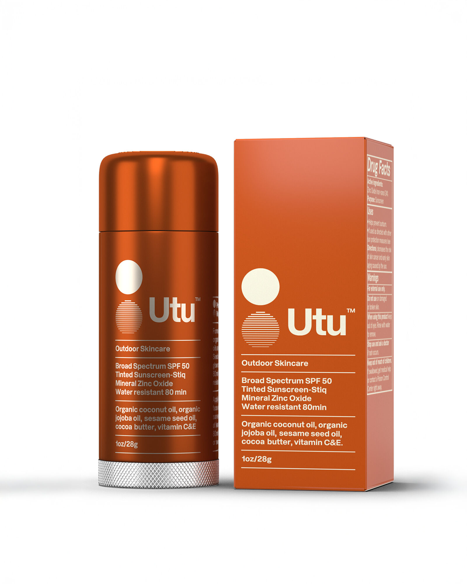 Utu&trade; SPF 50 Clean Mineral Sunscreen Stick