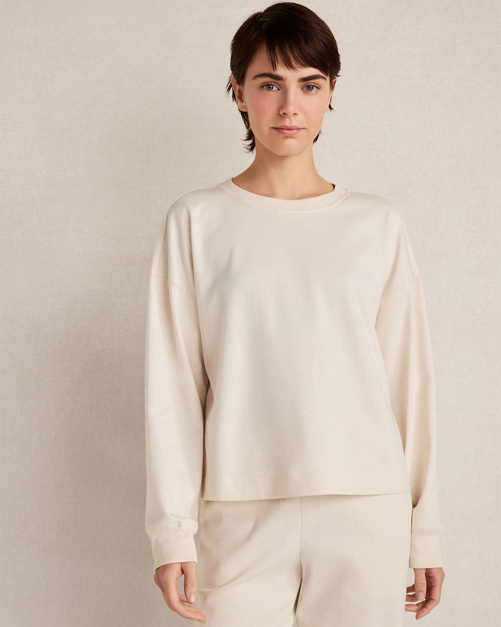 Botanical-Dyed Organic Cotton Interlock Top