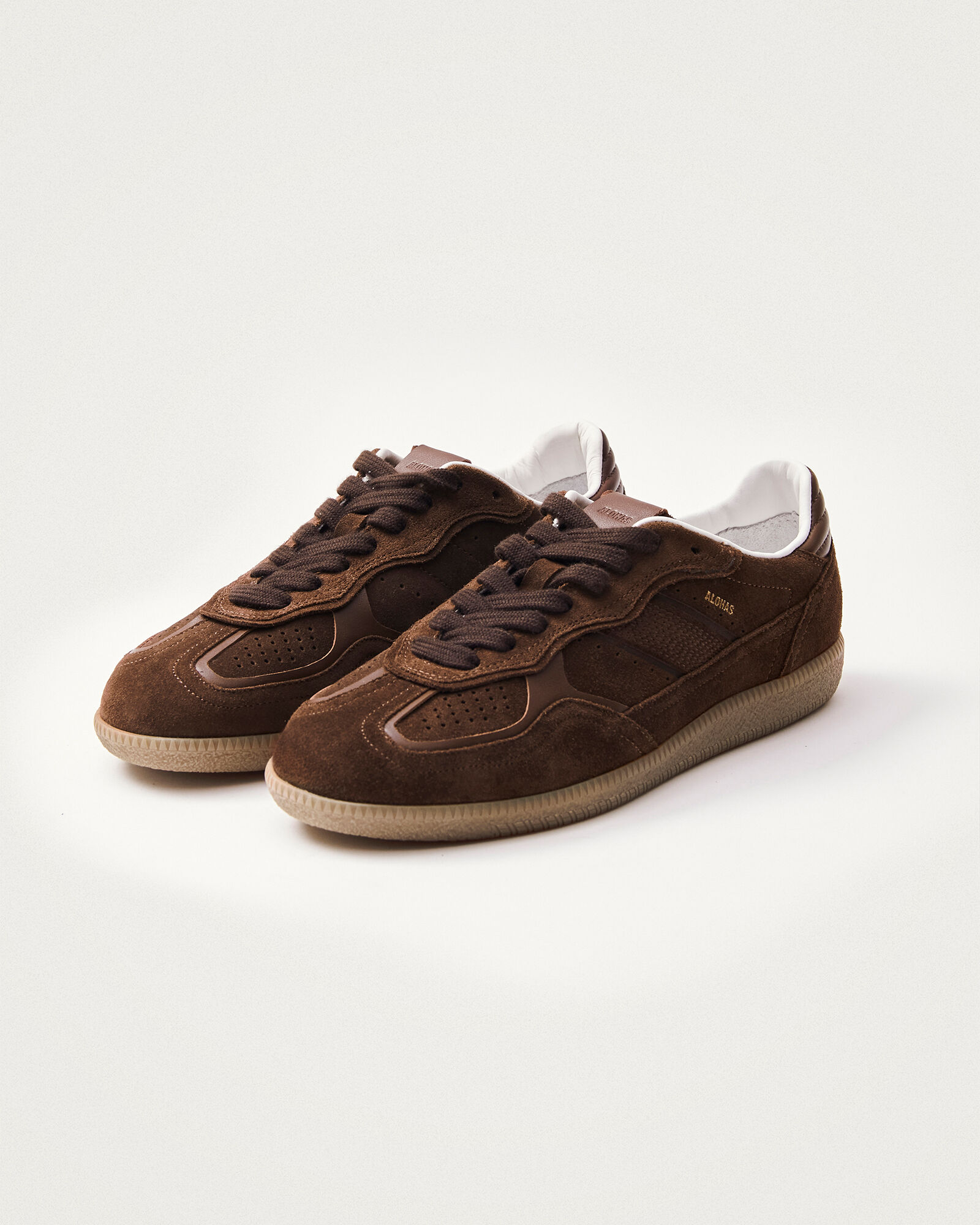 ALOHAS Tb.490 Rife Chocolate Brown Leather Sneakers