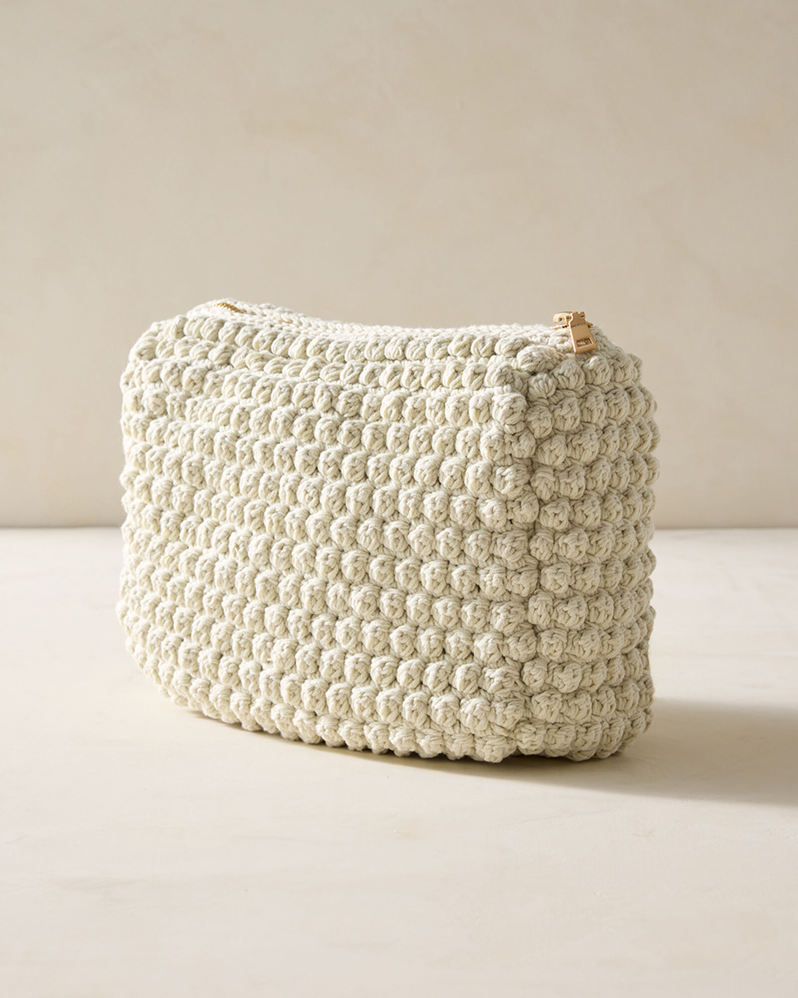 Bobble Knit Pouch