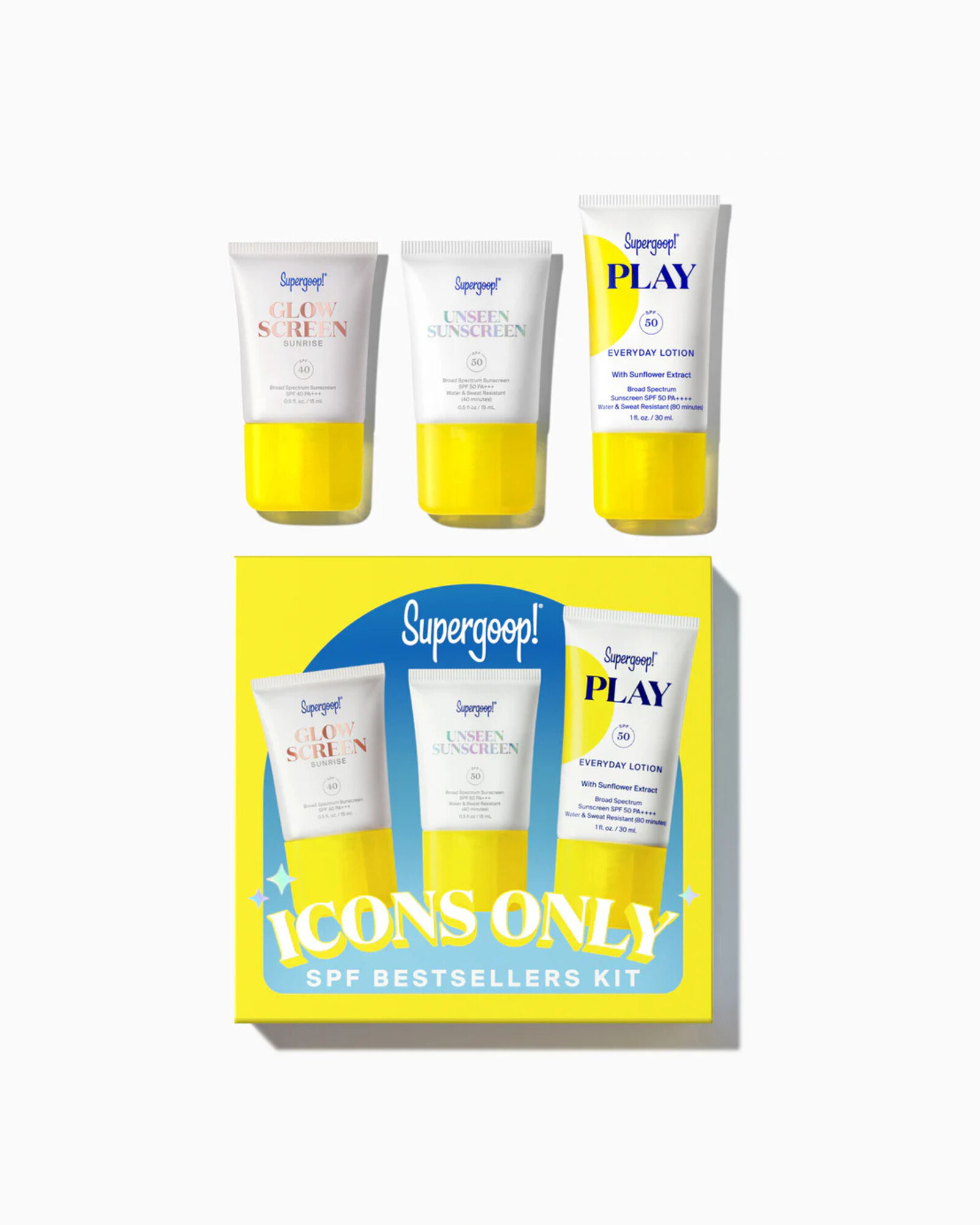 Supergoop 'Icons Only' Bestseller Kit