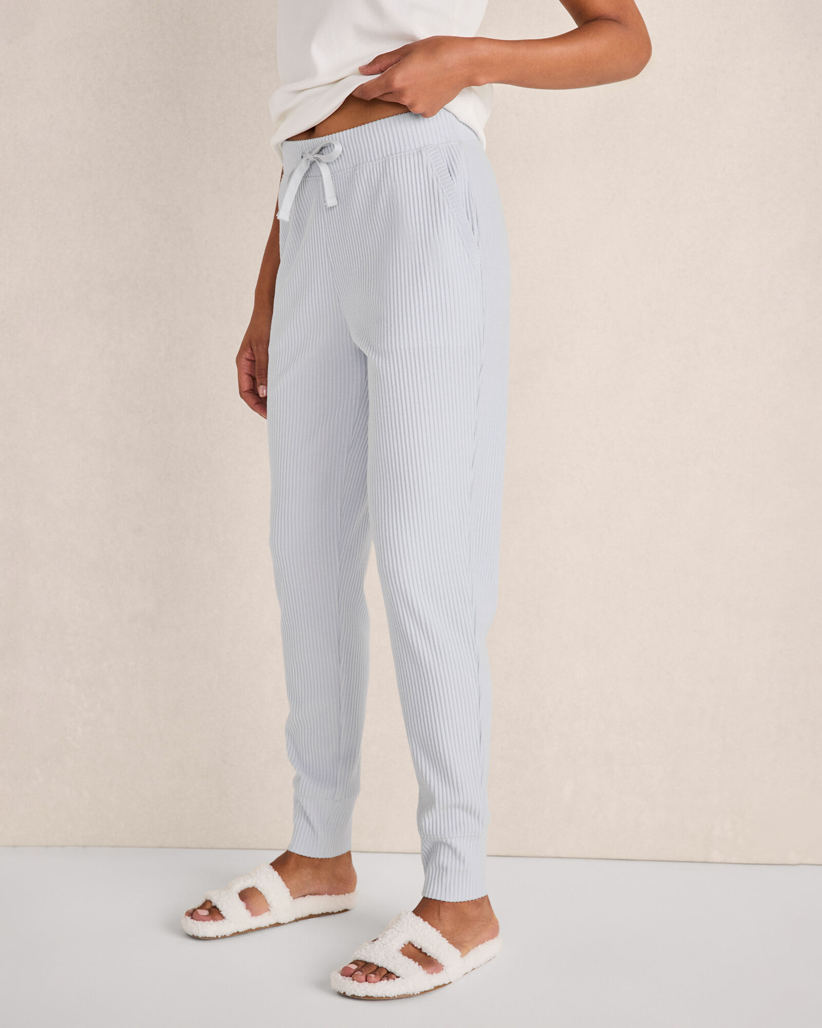 Ottoman Rib Joggers