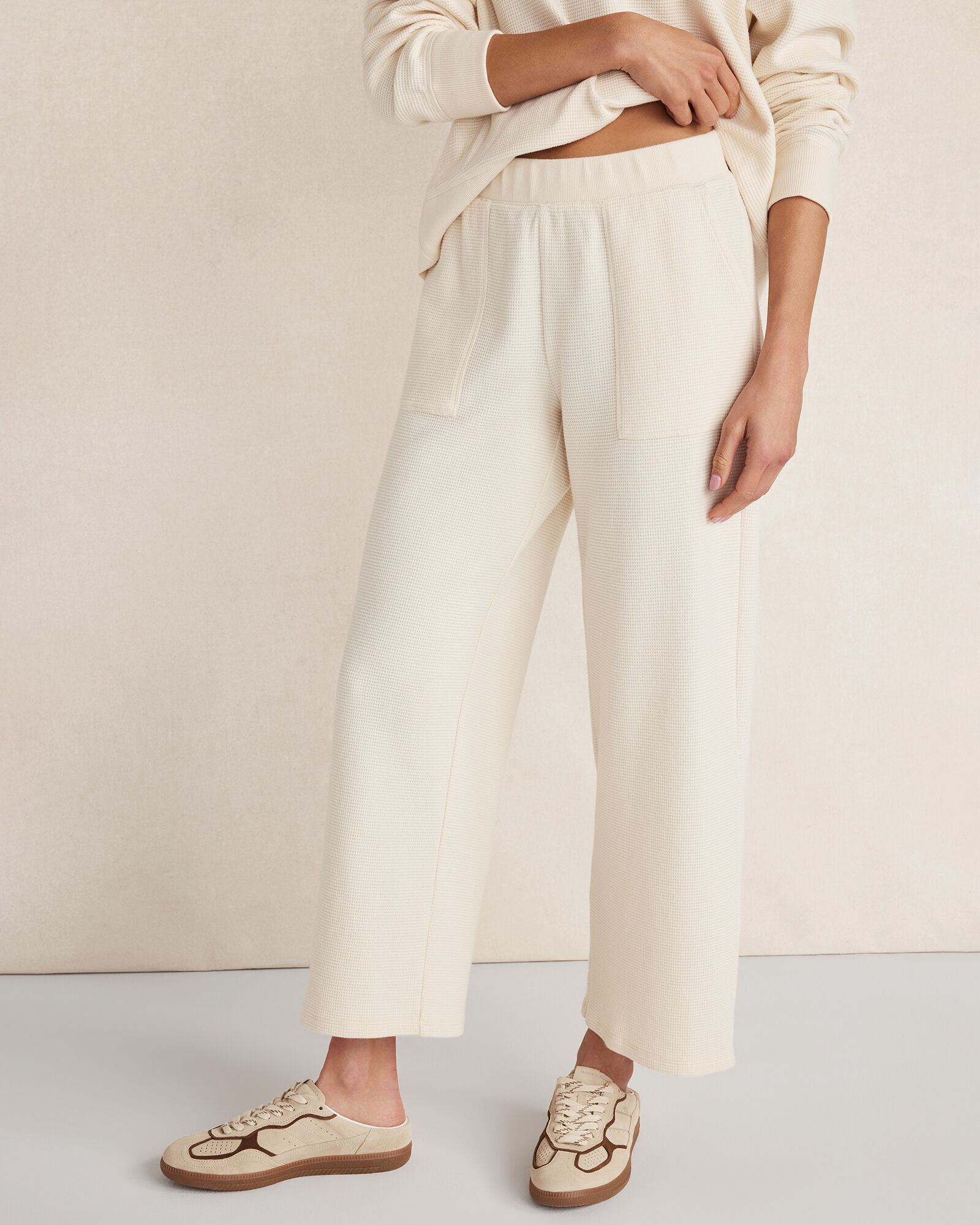 Resti Organic Cotton Waffle Pants