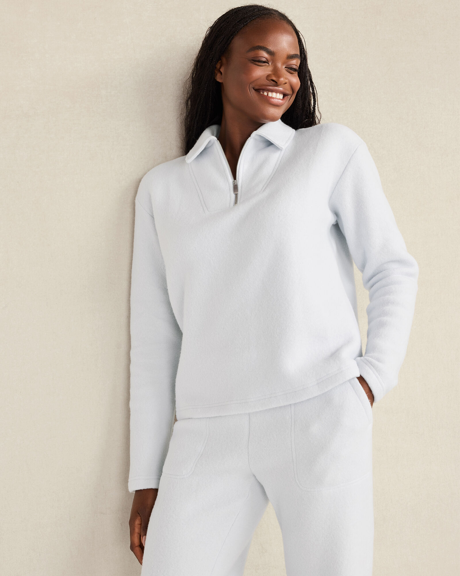 Comfort Fleece Quarter-Zip Pullover