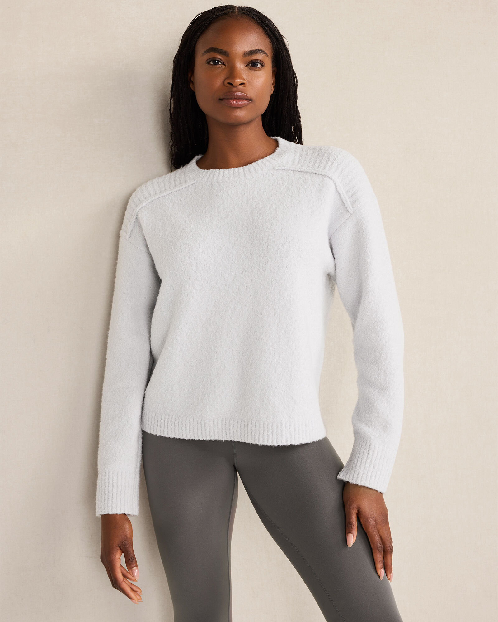Boucle Crewneck Sweater