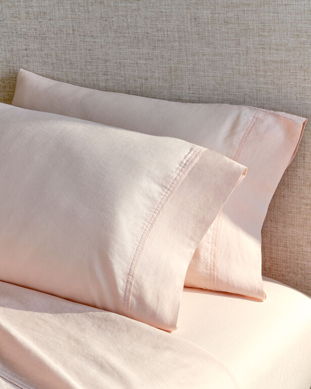 Organic Cotton Linen Sheet Set