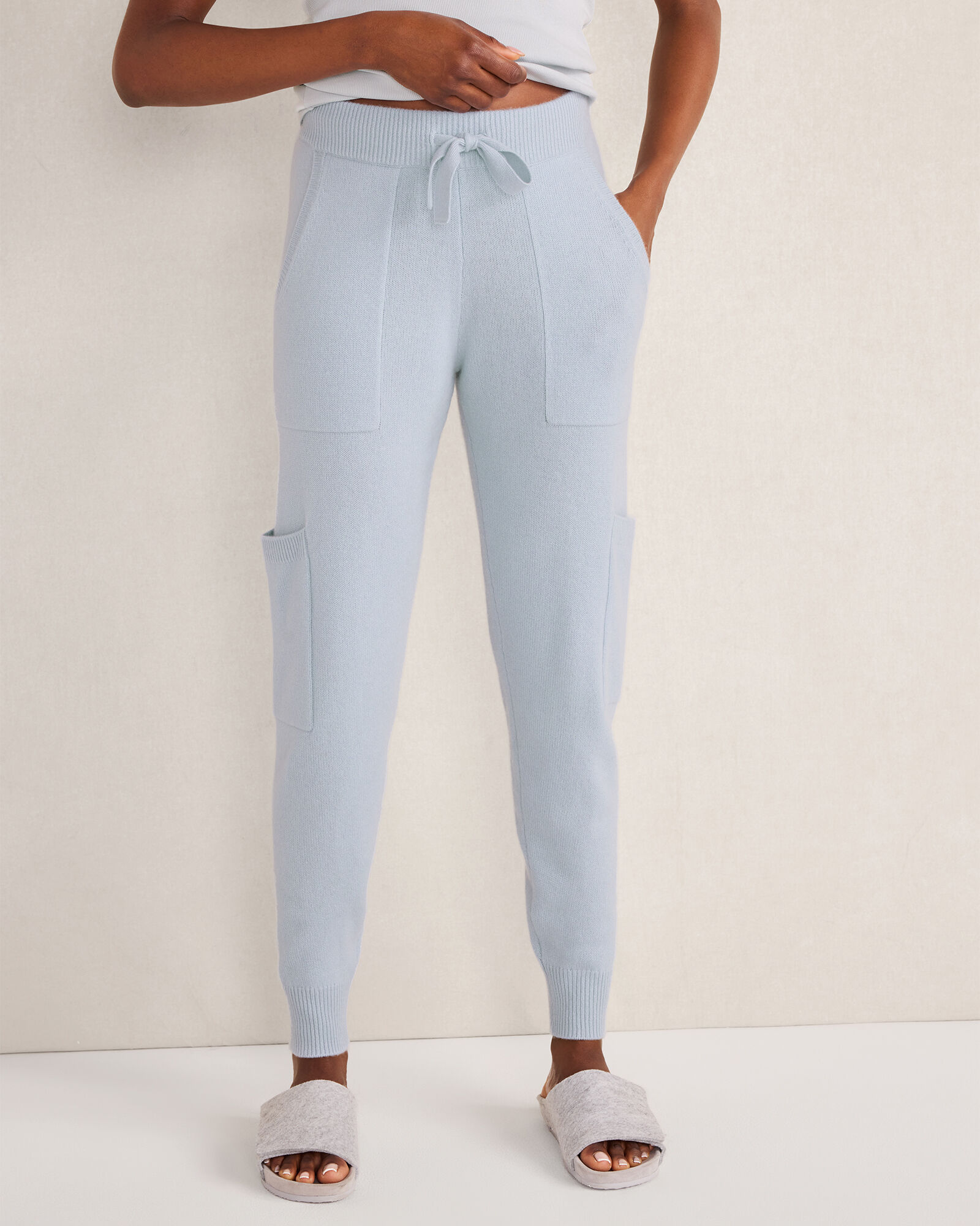 Cashmere Cargo Joggers