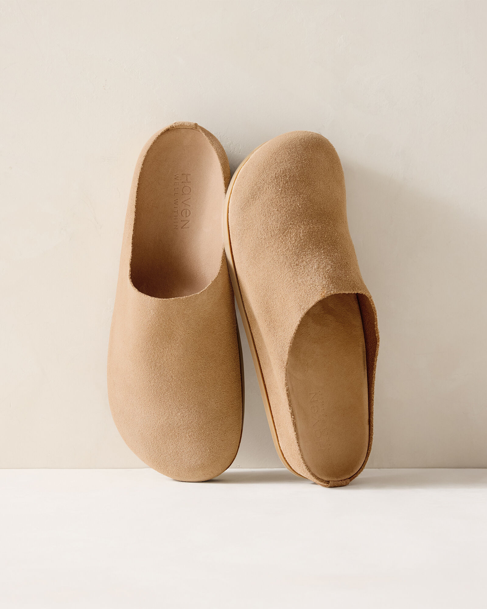 Suede Clogs