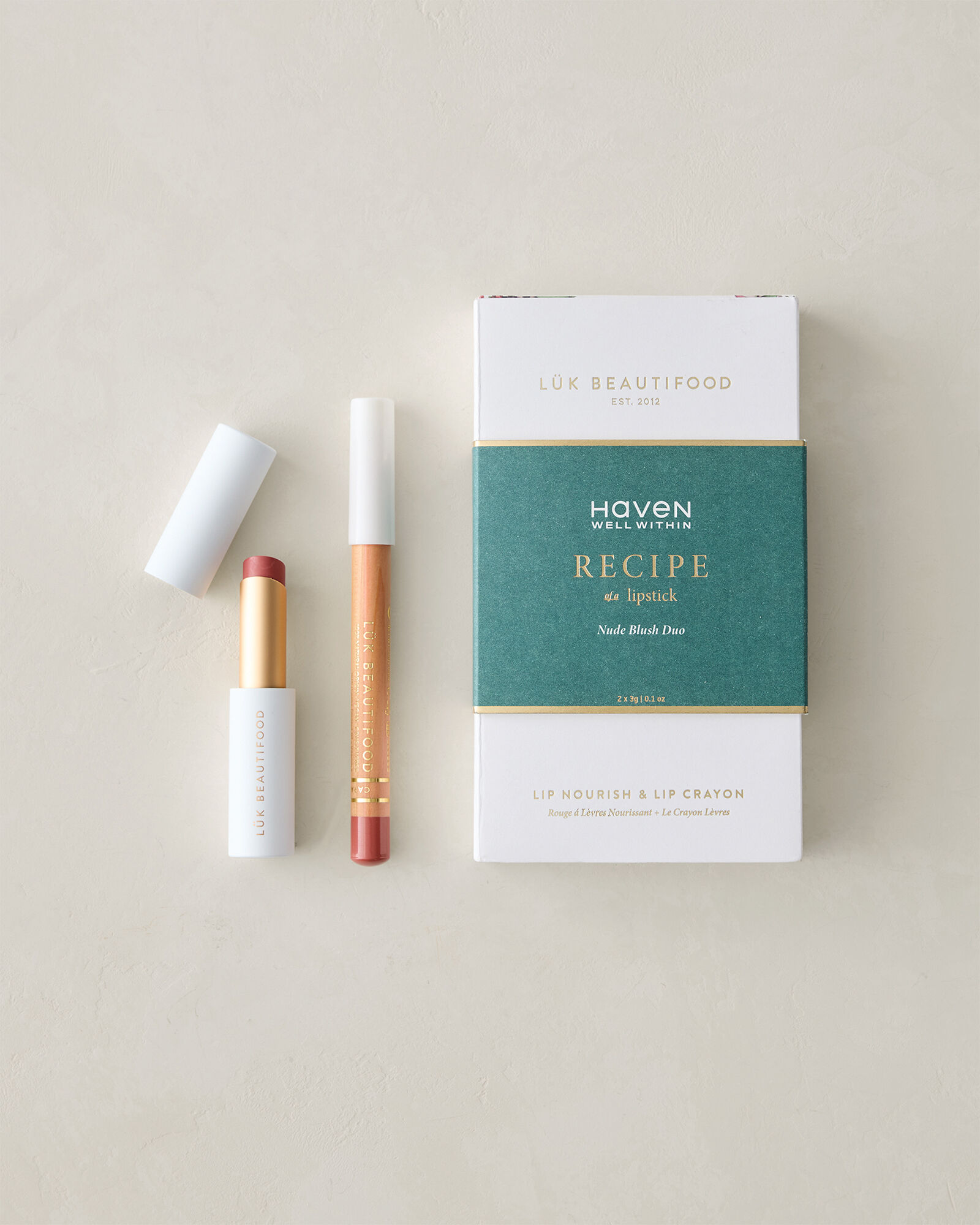 L&uuml;k Beautifood x Haven Well Within Lip Kit