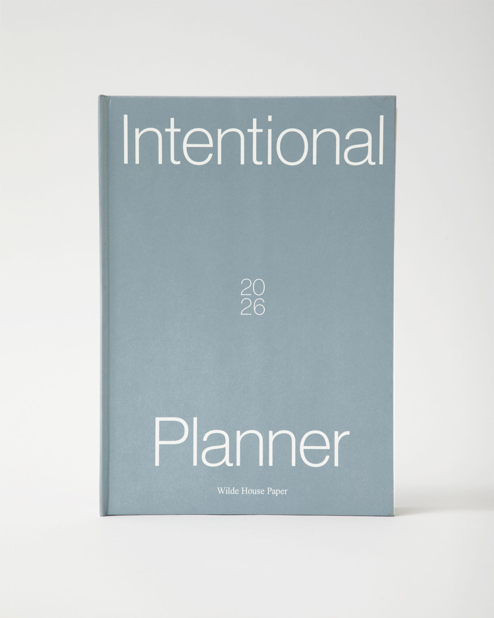 Wilde House Paper Intentional Planner