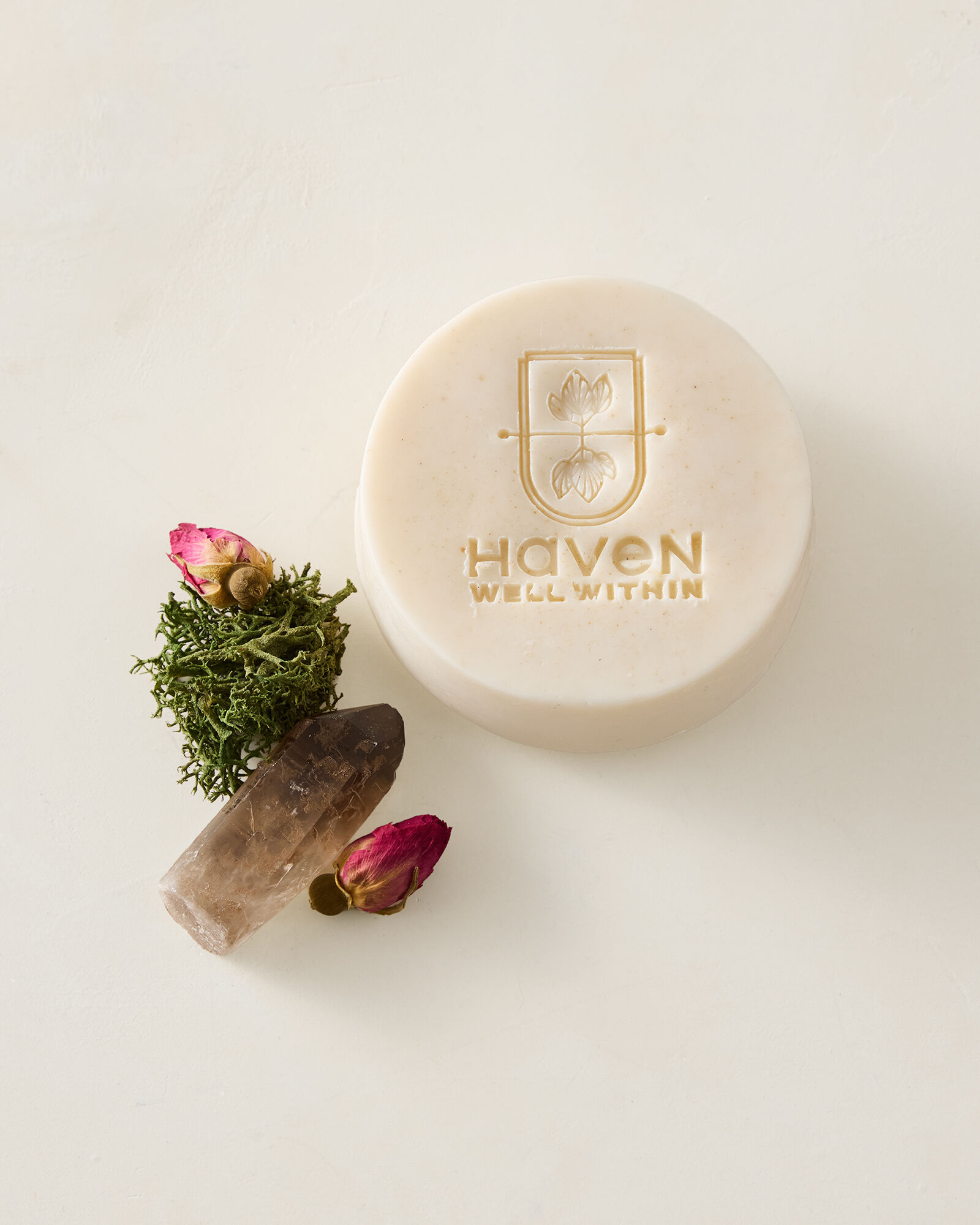 Cleanse Gourmet x Haven Well Within Loofah Soap with Gem