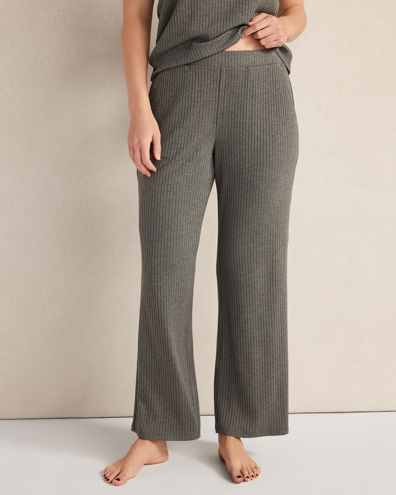 Resti Drapey Rib Knit Pants