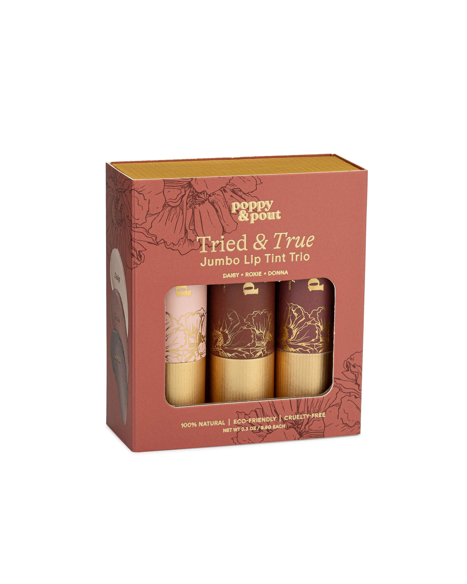 Poppy &amp; Pout Jumbo Lip Tint Trio