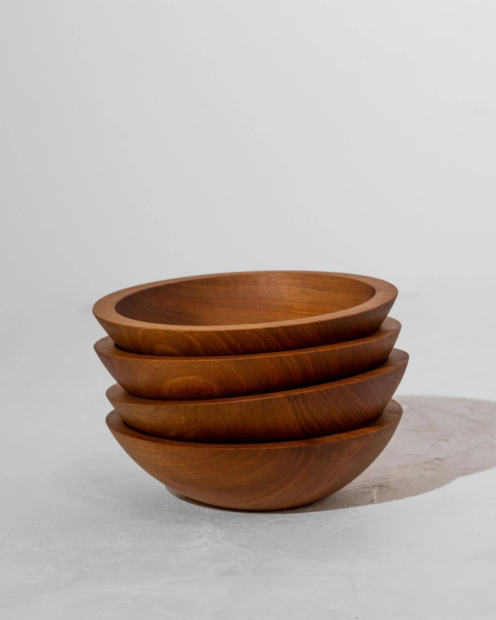 Casa Zuma Handcrafted Wood Salad Bowl Set