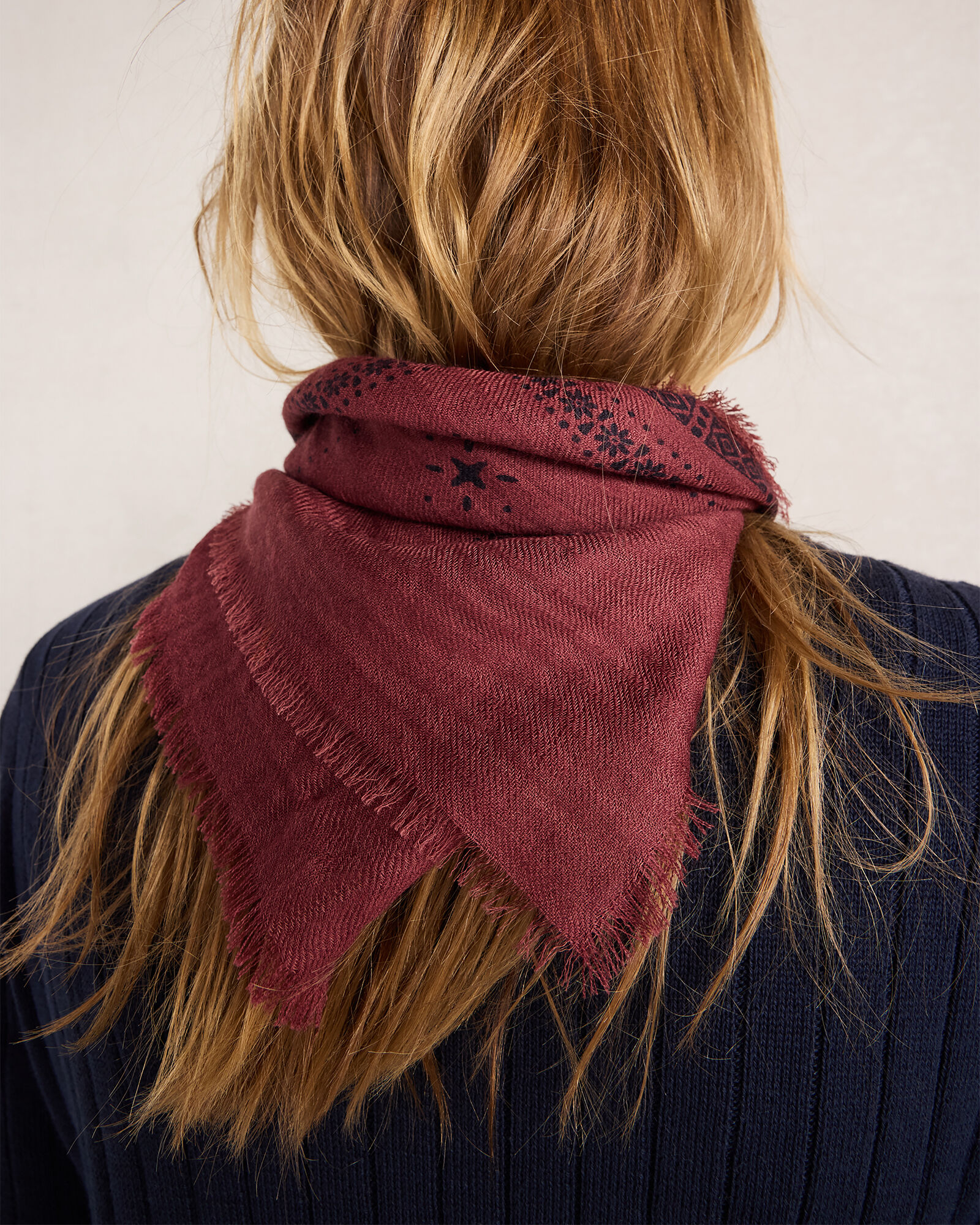 Oversized Wool Bandana