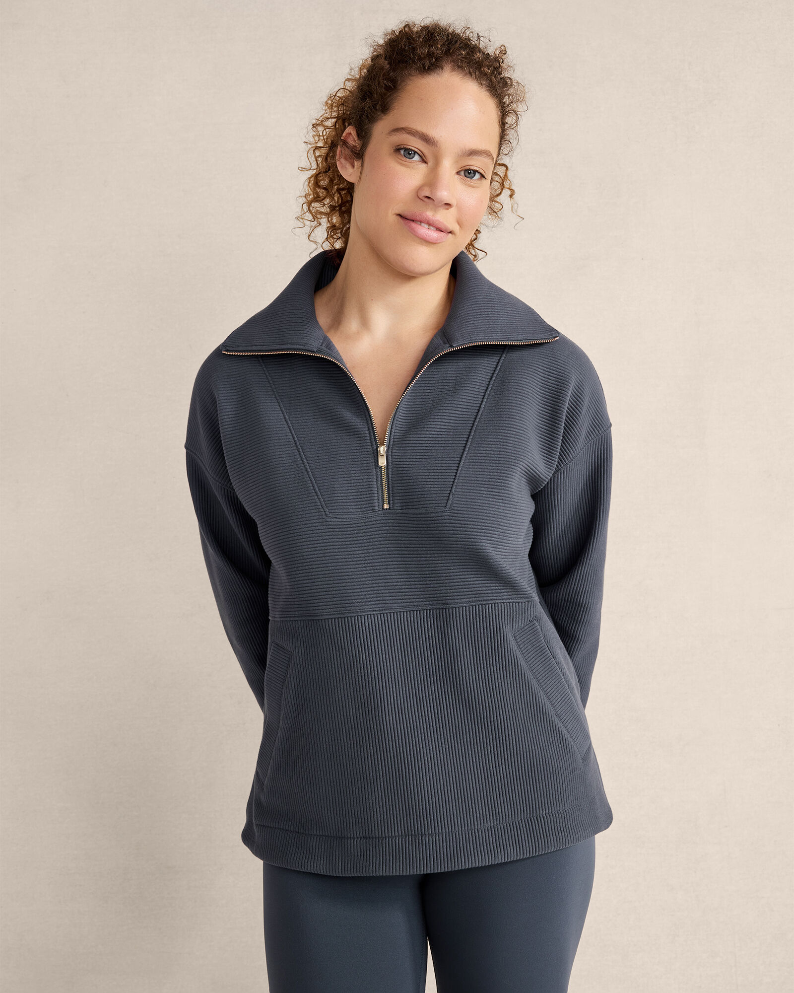 Balance Organic Cotton Ottoman Rib Pullover