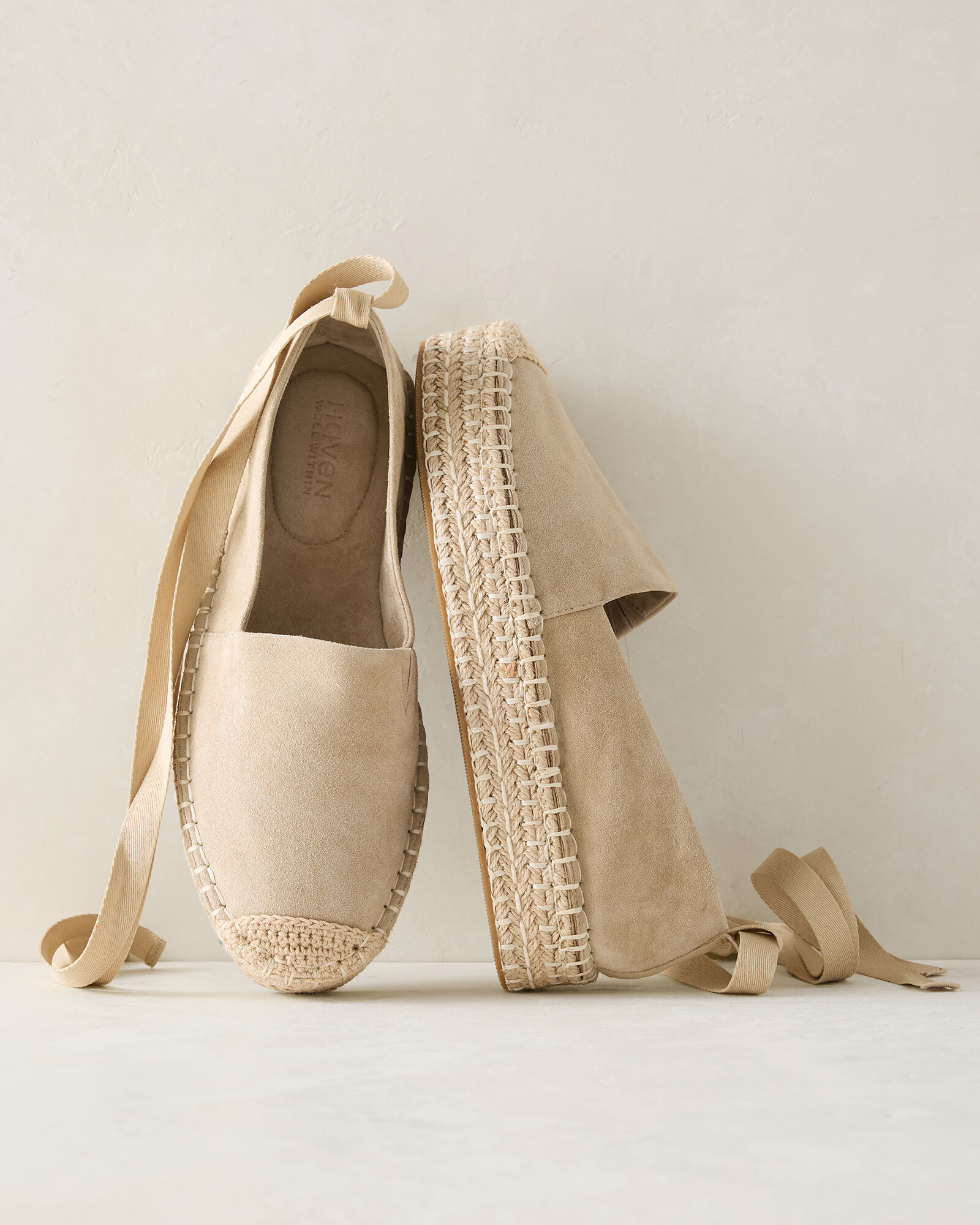 Suede Espadrilles