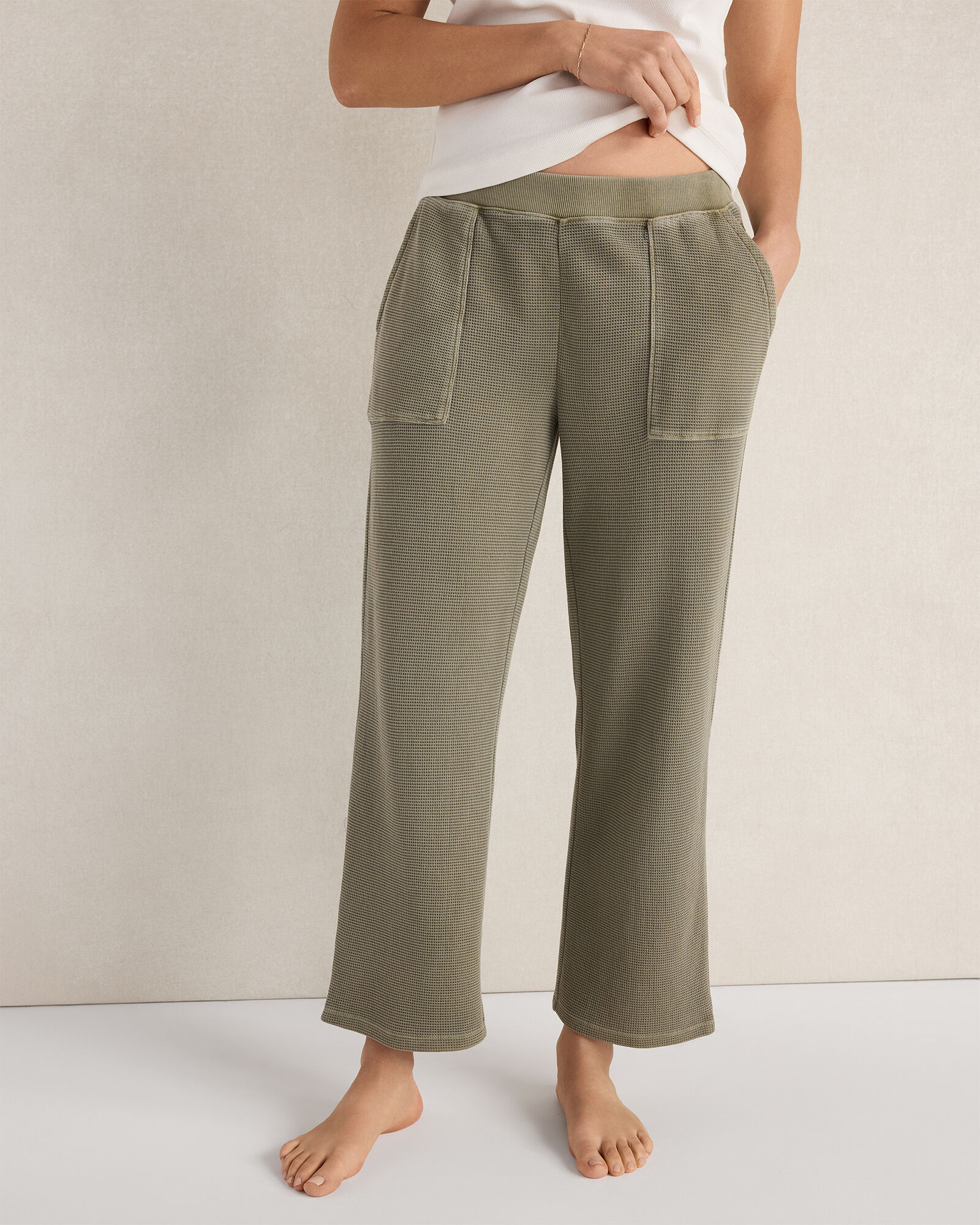 Resti Organic Cotton Waffle Pants