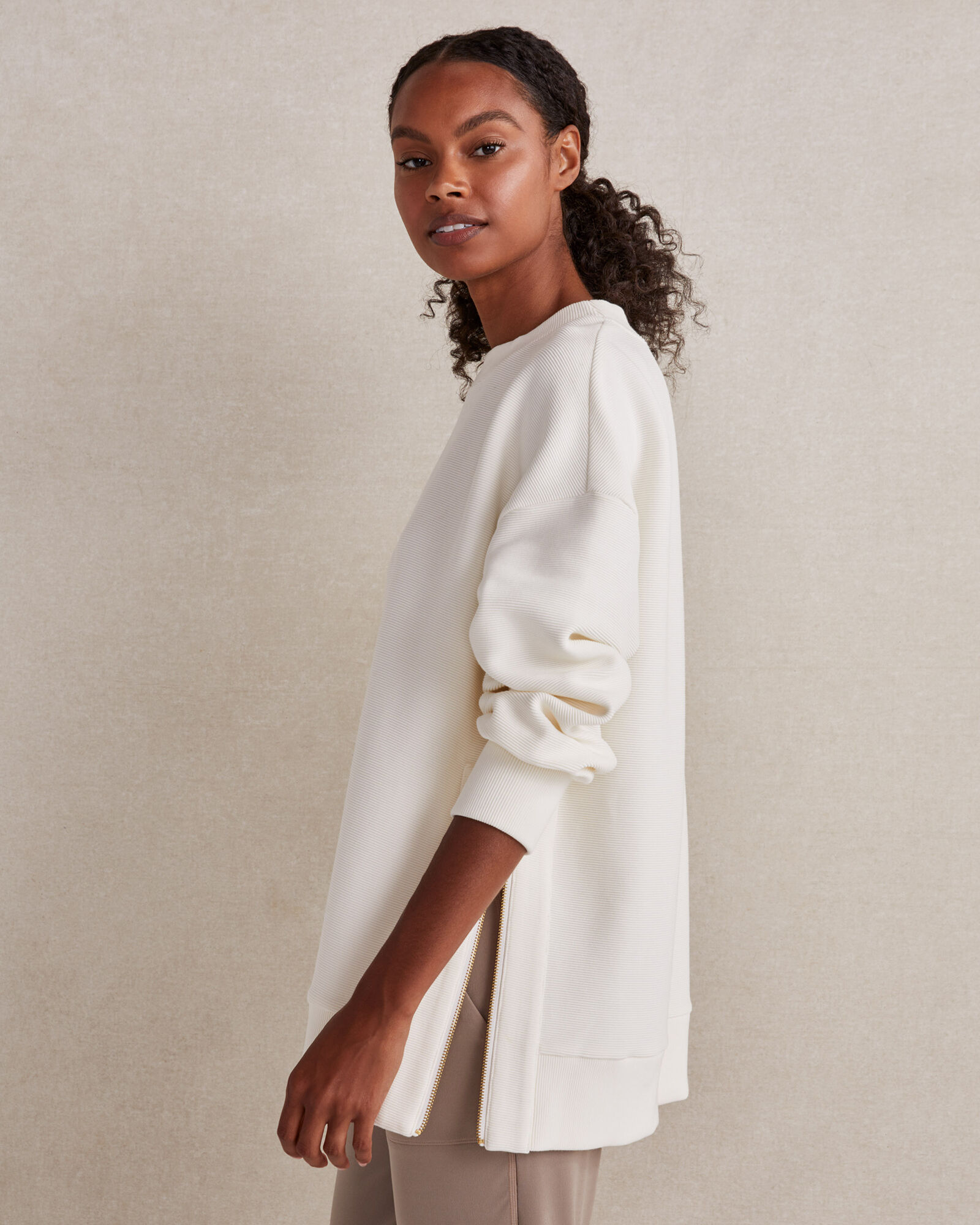 Varley Side Zip Sweatshirt