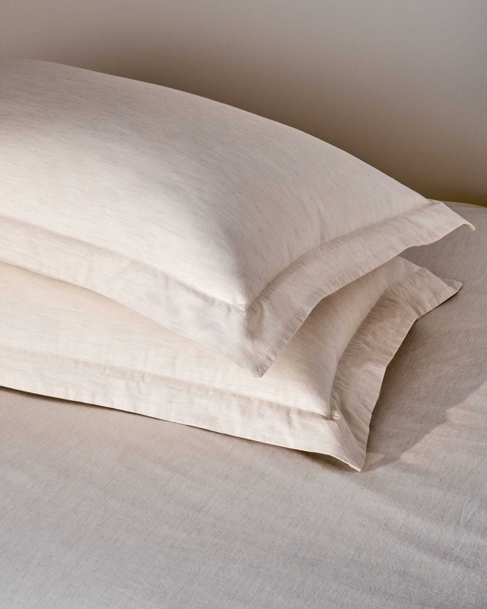 Organic Cotton Percale Sham Set
