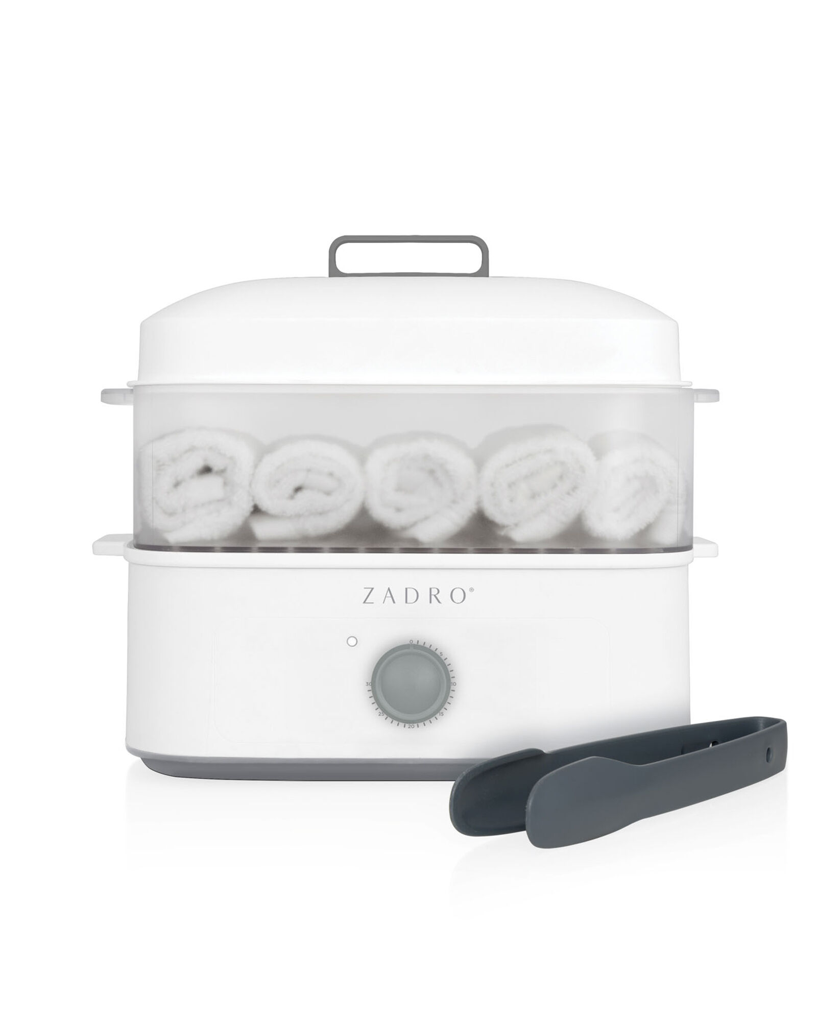 ZADRO Towel Steamer with Tongs