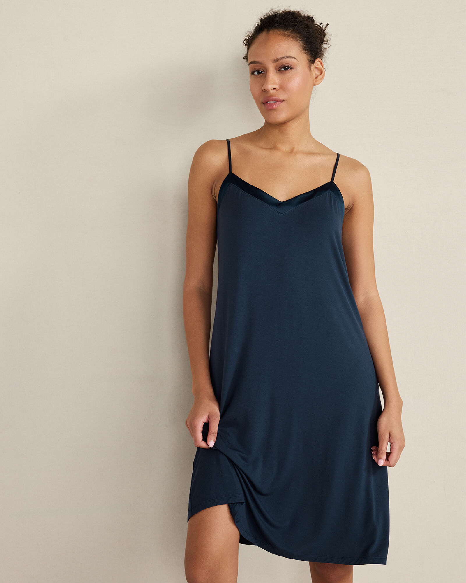 Calm &amp; Cool V-Neck Sleep Chemise