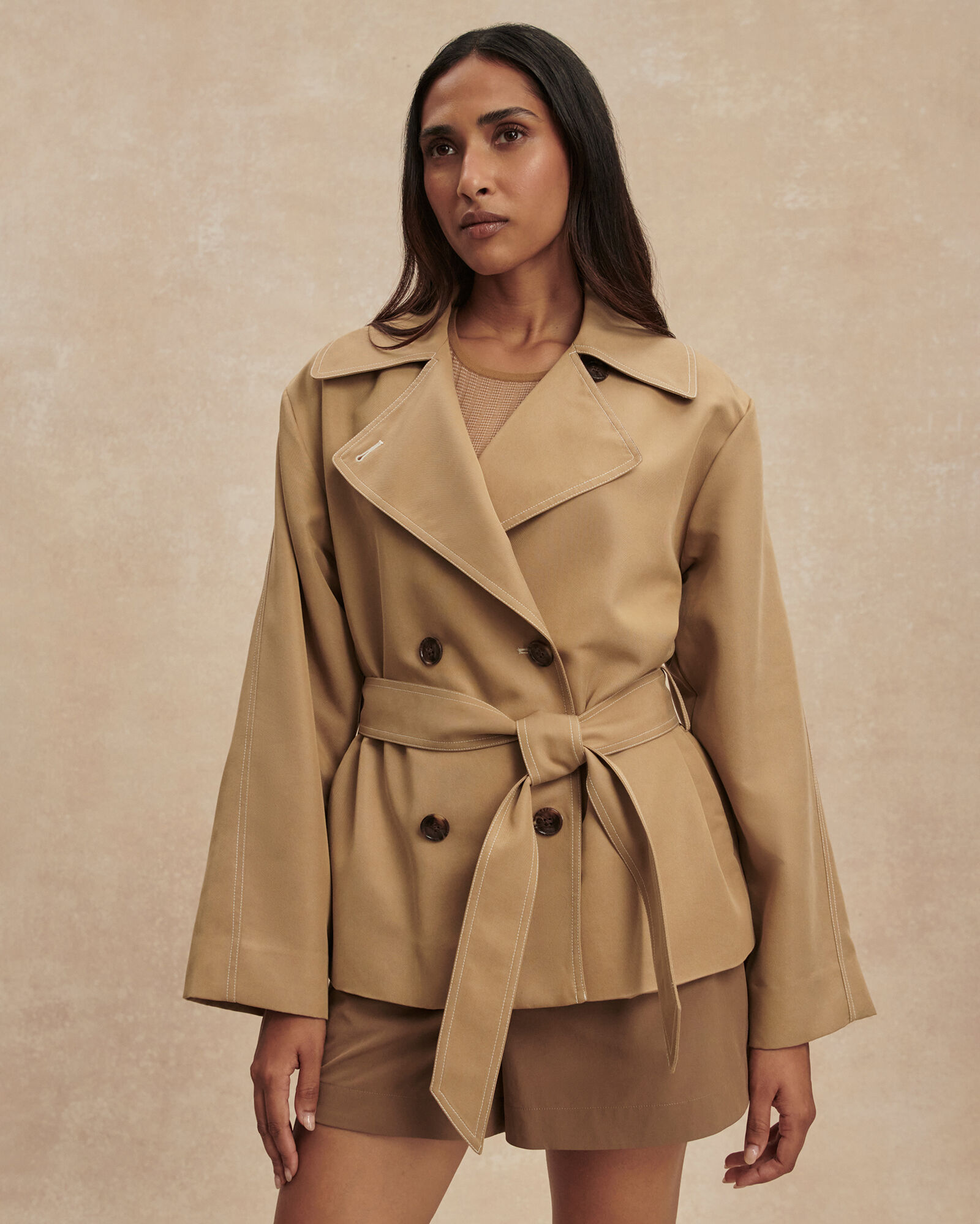 Varley Maddox Short Trench