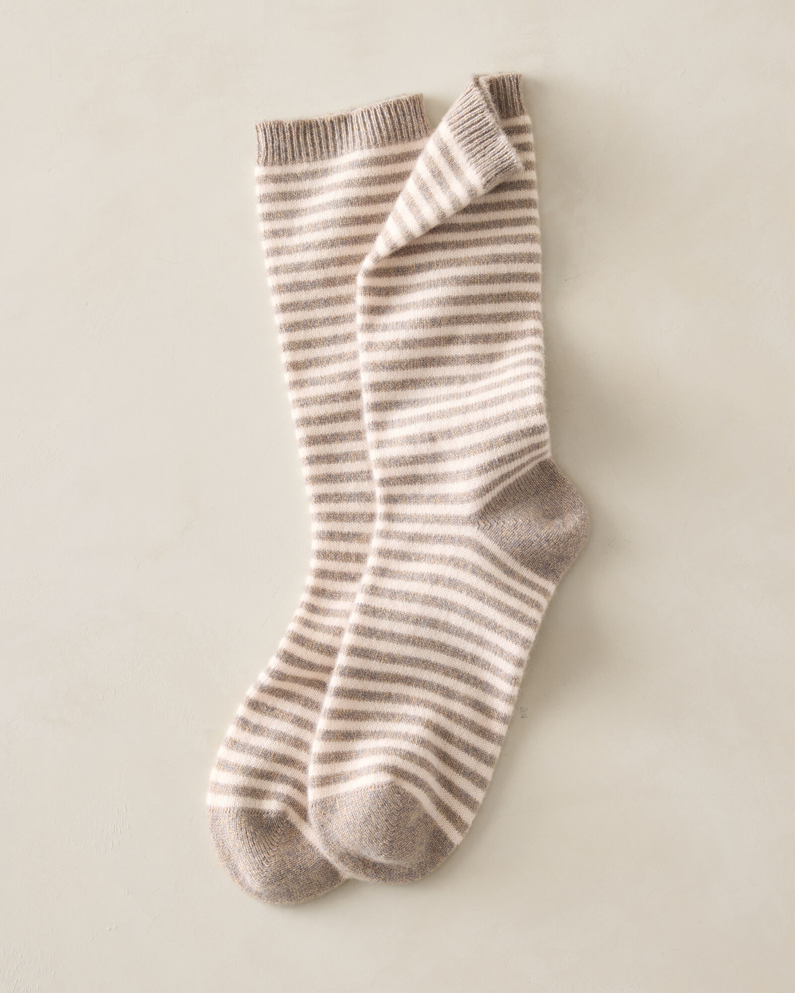 Cashmere Stripe Socks