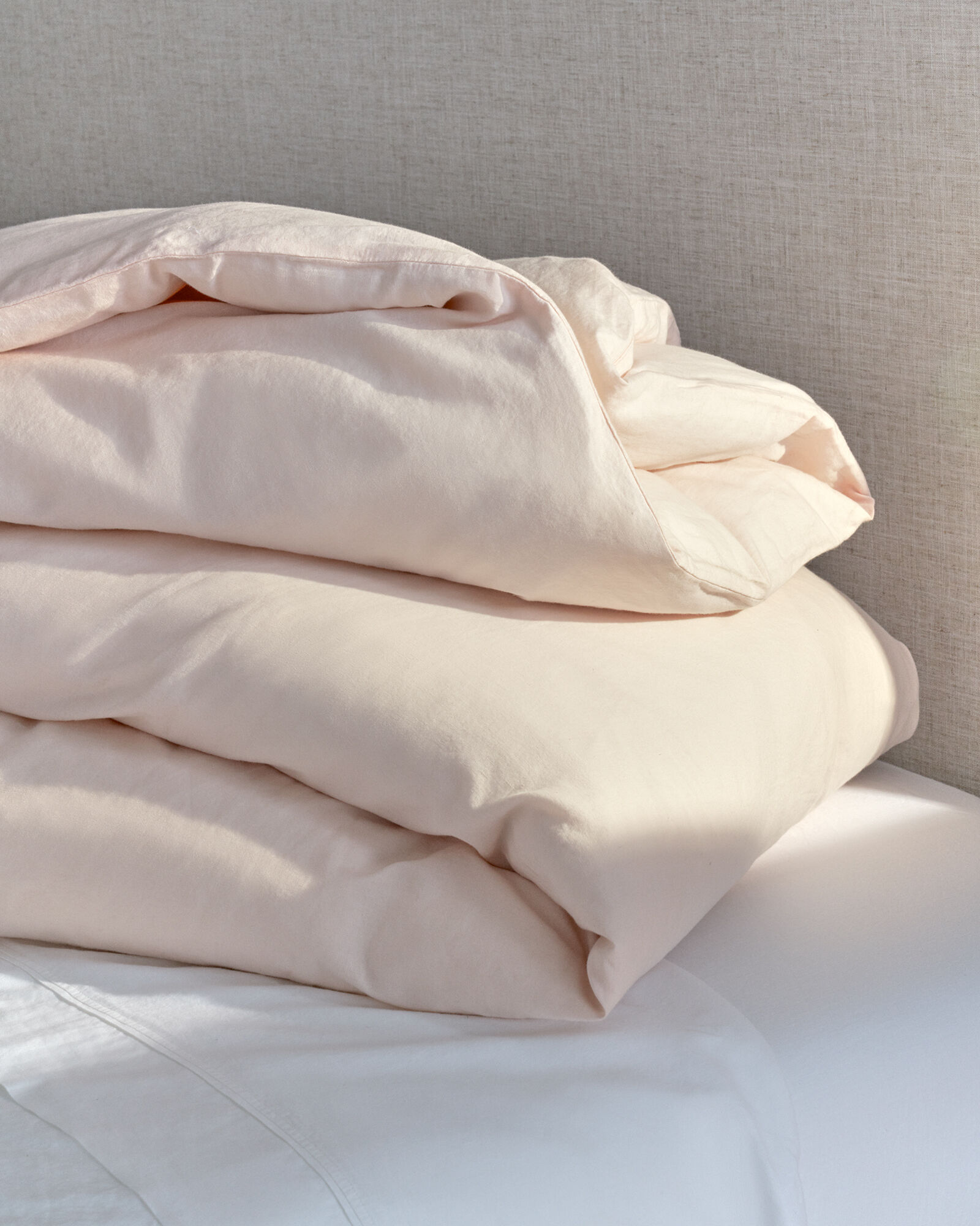 Organic Cotton Linen Duvet Cover