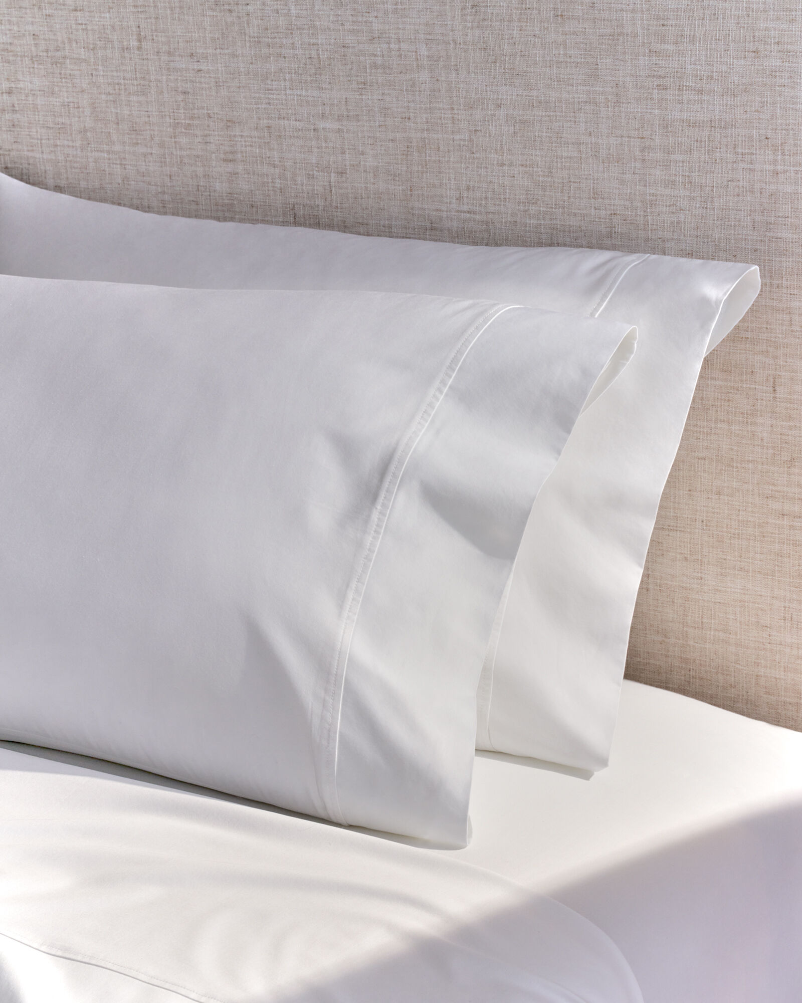 Organic Cotton Sateen Pillowcase Set