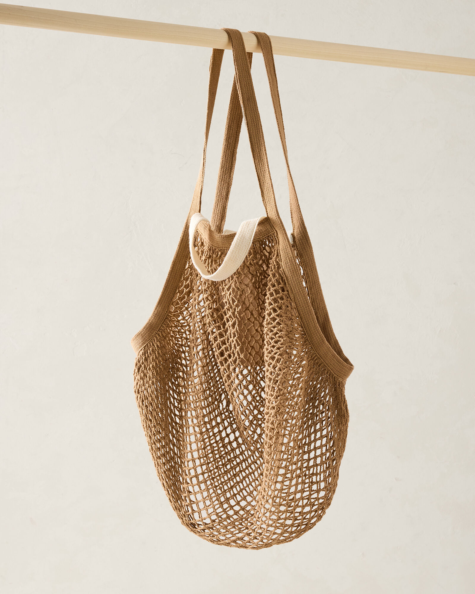 IMMODEST COTTON X Haven Well Within 'Toasted Coconut' Jumbo Net Bag