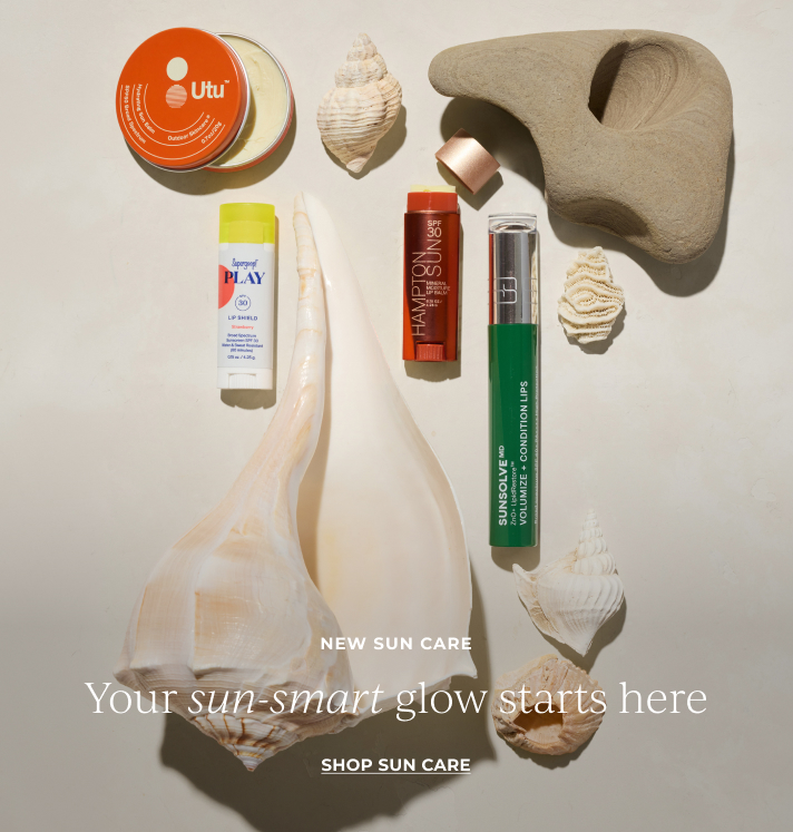 New sun care. Your sun-smart flow starts here. Shop sun care.